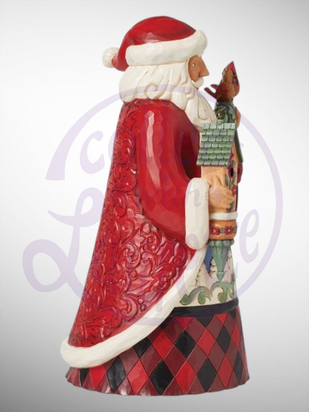 Jim Shore Heartwood Creek - Highland Glen Winter's Welcome Santa Figurine